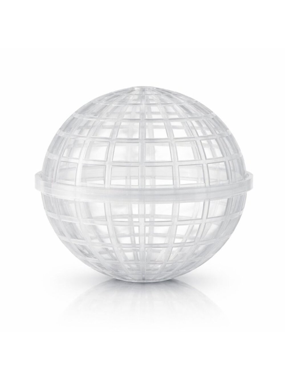 Clear Plastic Sphere Plant Basket 6 Inch | Orchid Basket Planter | Hanging Epiph